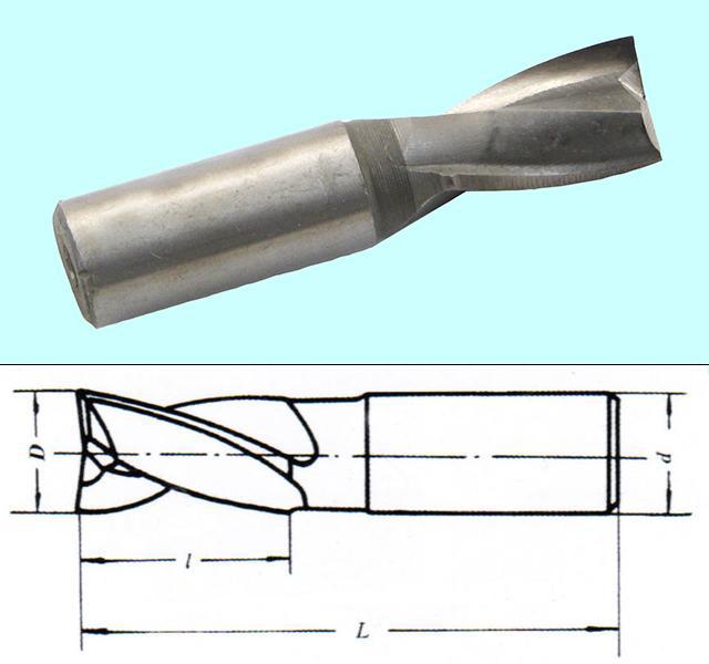 Фреза Шпоночная d 3,0х 5х32 ц/х Р6М5 (без маркировки)