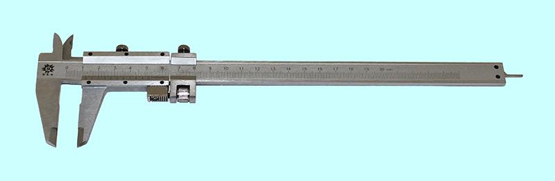 Штангенциркуль 0 - 200 ШЦ-I (0,05) с устройством точной установки рамки, с глубиномером "TLX"