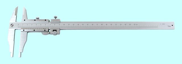 Штангенциркуль 0 - 250 ШЦ-II (0,02) с устройством точной установки рамки "CNIC" (Шан 149-130S) нерж. сталь