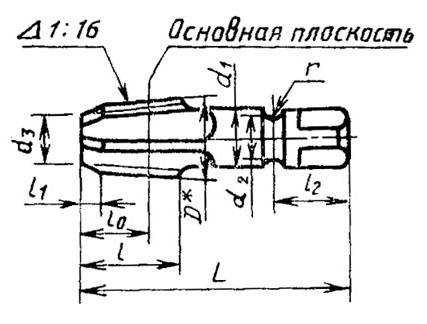 Метчик Rc 1/16" Р18 трубный конический, м/р. (28 ниток/дюйм) "CNIC"