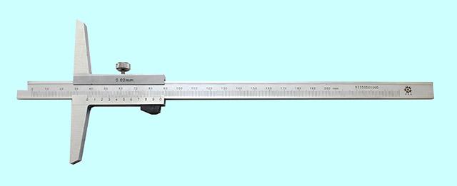Штангенглубиномер 0- 200мм ШГ-200, цена деления 0.02, моноблок "TLX" (210-125C)