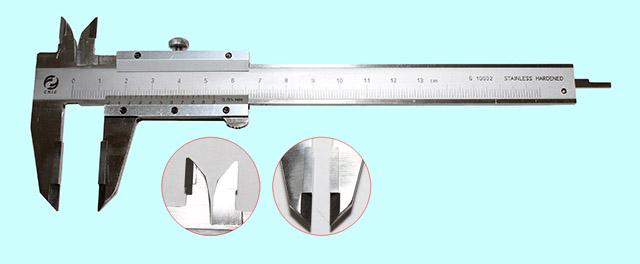 Штангенциркуль 0 - 125 ШЦТ-I (0,05) с твердосплавными губками, с глубиномером "CNIC" (Шан 141-515S) нерж. сталь
