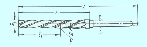 Развертка d30,0x20,0х195х340 к/х котельная машинная Р18 КМ3