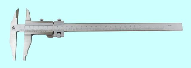 Штангенциркуль 0 - 250 ШЦ-II (0,05) моноблок с устройством точной установки рамки "CNIC" (Шан 148-530S) нерж. сталь