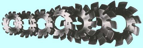 Фреза m 2,75 №2 70х22х10,0 Р6М5 20 град ,Z=12