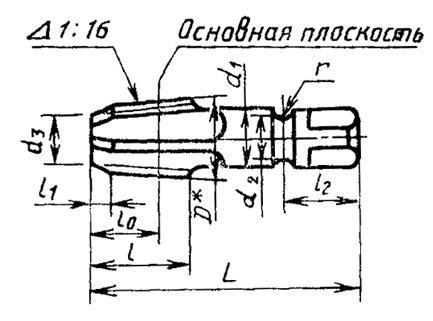 Метчик К 1/2"(NPT) Р6АМ5 конический дюймовый м/р. (14 ниток/дюйм) "TLX"