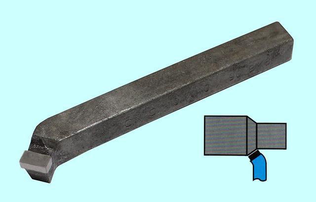 Резец Проходной отогнутый 6х 6х 80 Т5К10 DIN 4972 "CNIC"